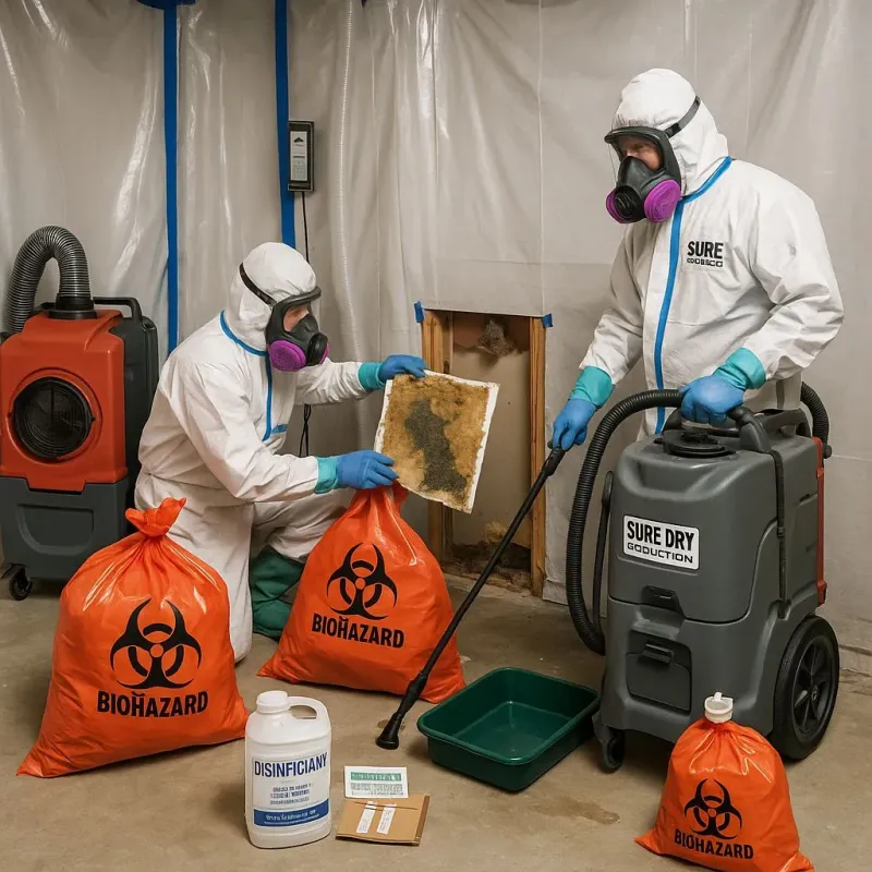 Contaminated Water Handling Protocols process in Metairie, LA