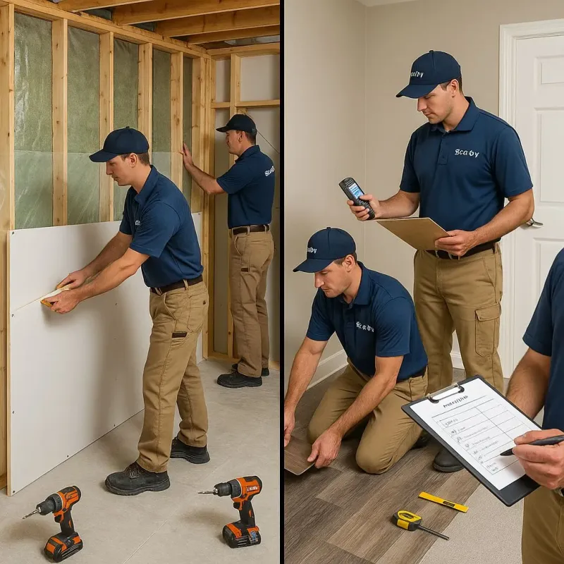 Repairs and Reconstruction process in Metairie, LA