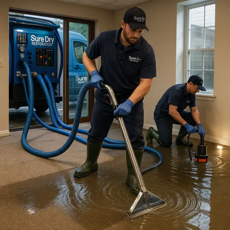 Water Extraction and Removal process in Metairie, LA